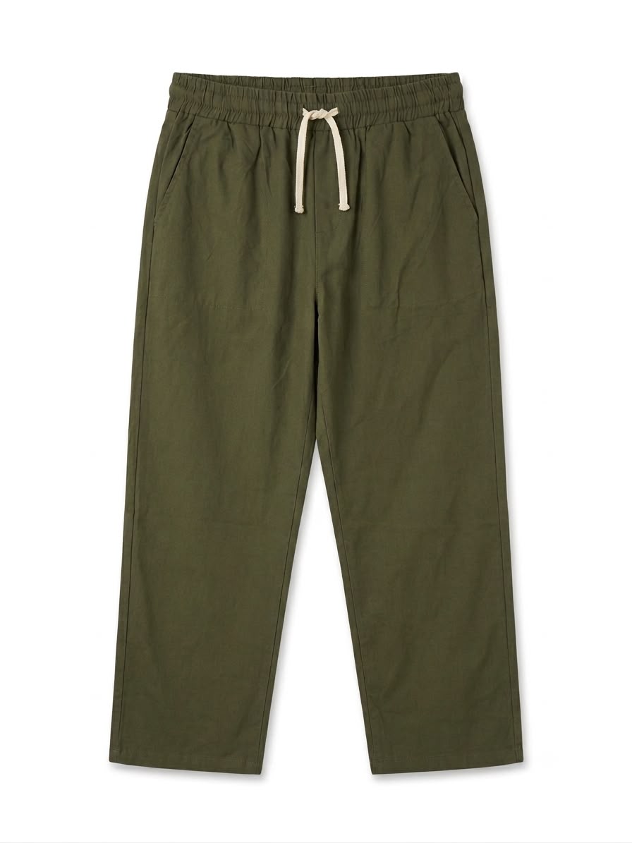 Pemium Oversized Cotton Baggy Trousers – Streetwear & Daily Comfort
